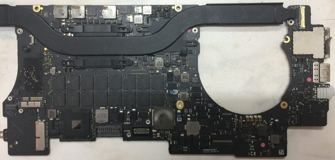Retina MacBook Pro A1398 A1502 A1425  Logic Board Repair Service 