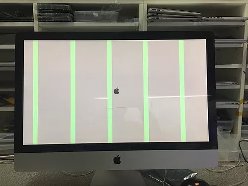 iMac Graphics Card Replacement- typical faulty GPU symptom