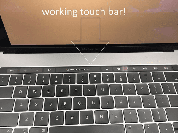 How to fix 2018 MacBook Pro 15” touch bar not working issue?
