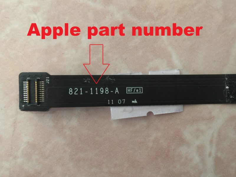 mac question mark folder - Apple HDD cable part number
