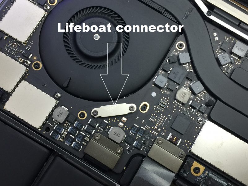 mac question mark folder - faulty lifeboat connector