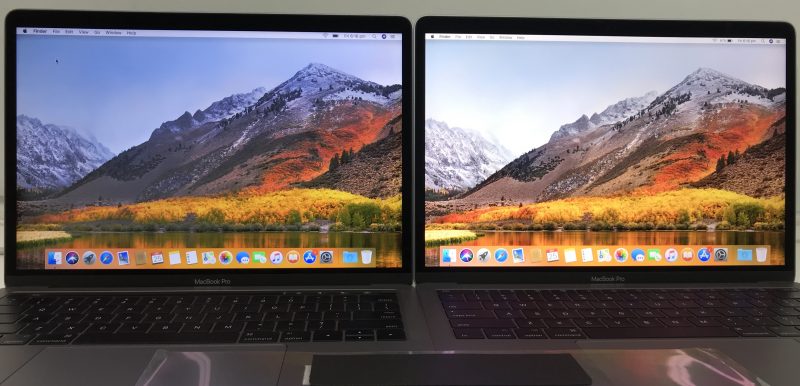 Apple’s original MacBook screen vs aftermarket screen