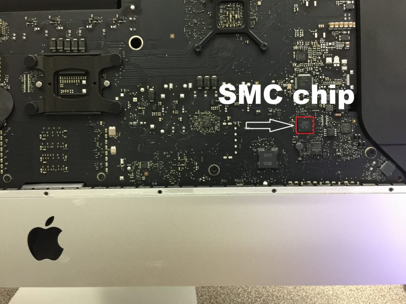 SMC chip on 27 inch iMac