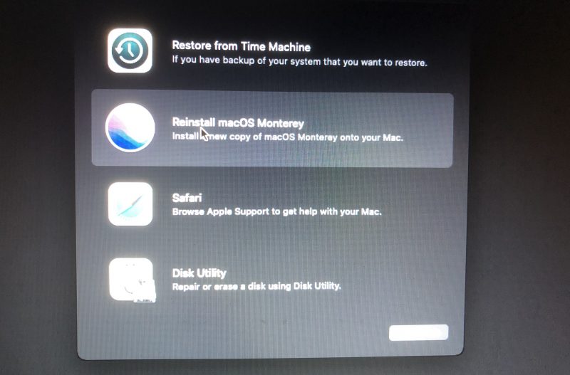 boot a MacBook in macOS Recovery mode